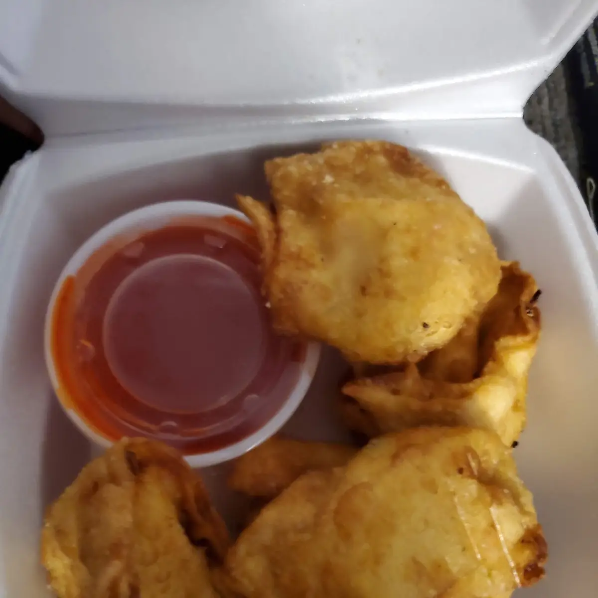 Wantons with Cream Cheese