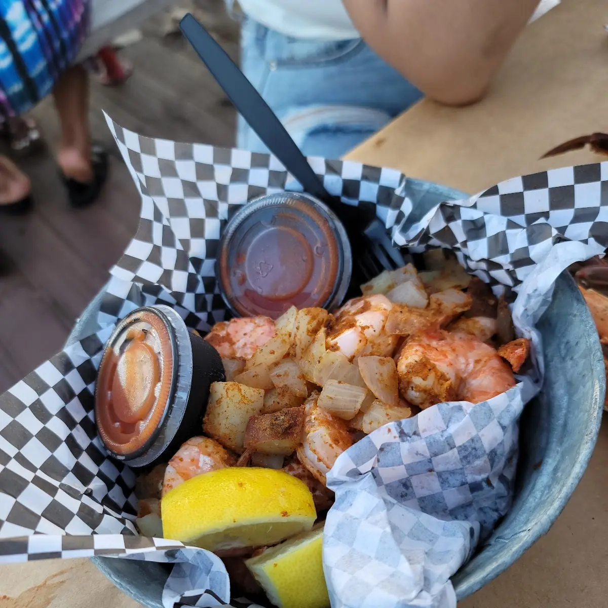Steamed Steamed Shrimp