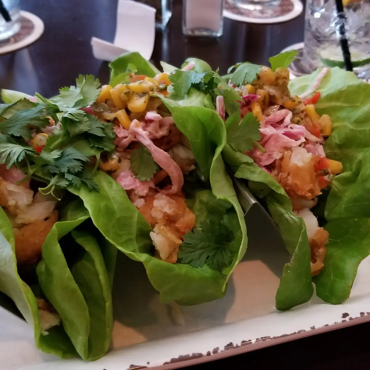Grilled fish tacos