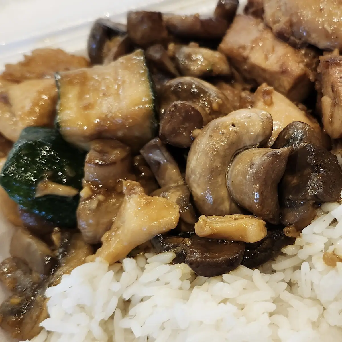 Teriyaki Chicken & Mushroom Chicken Combo