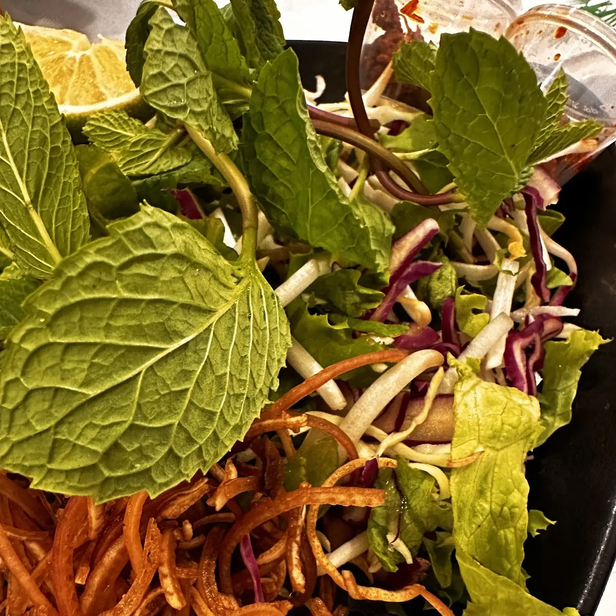 Bún Bì Chay Vegan Noodle Salad