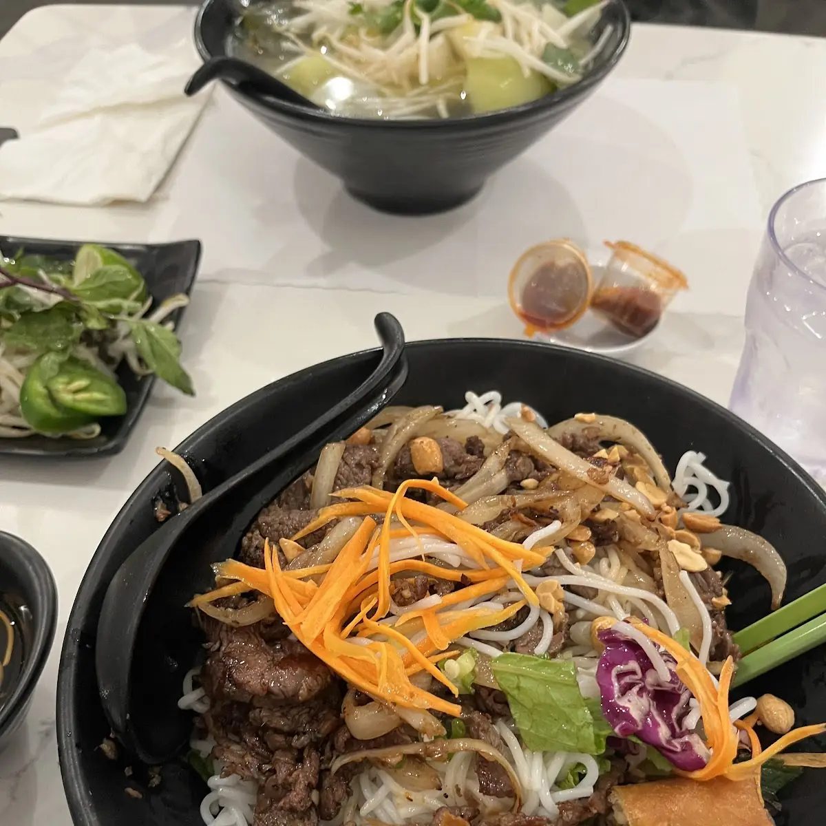 Bún Bò Xào Filet Mignon Noodle Salad