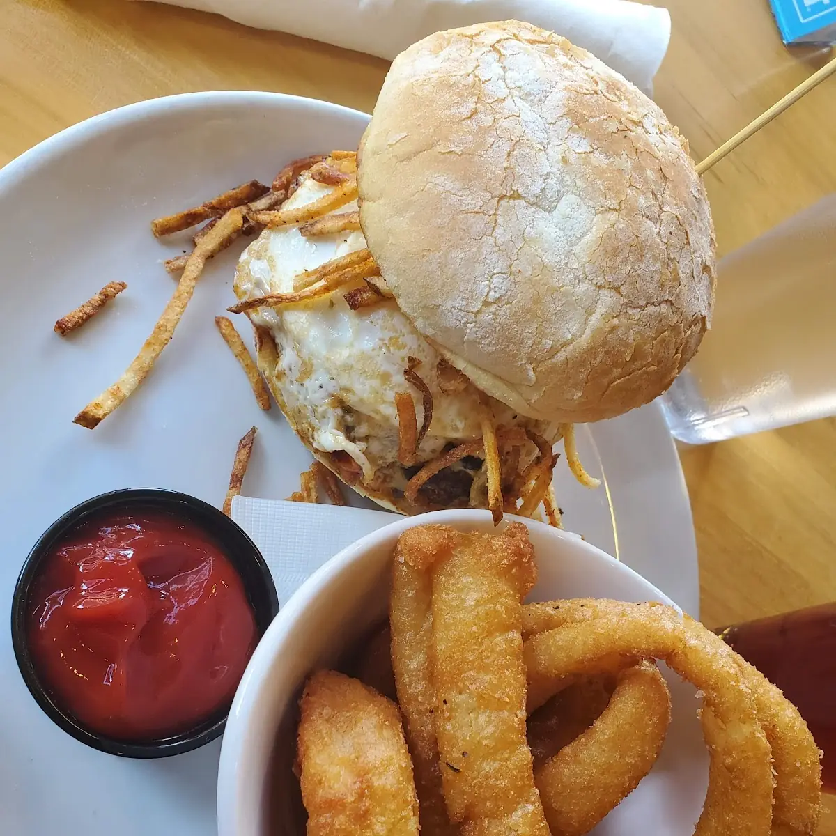 Chorizo Brunch Burger