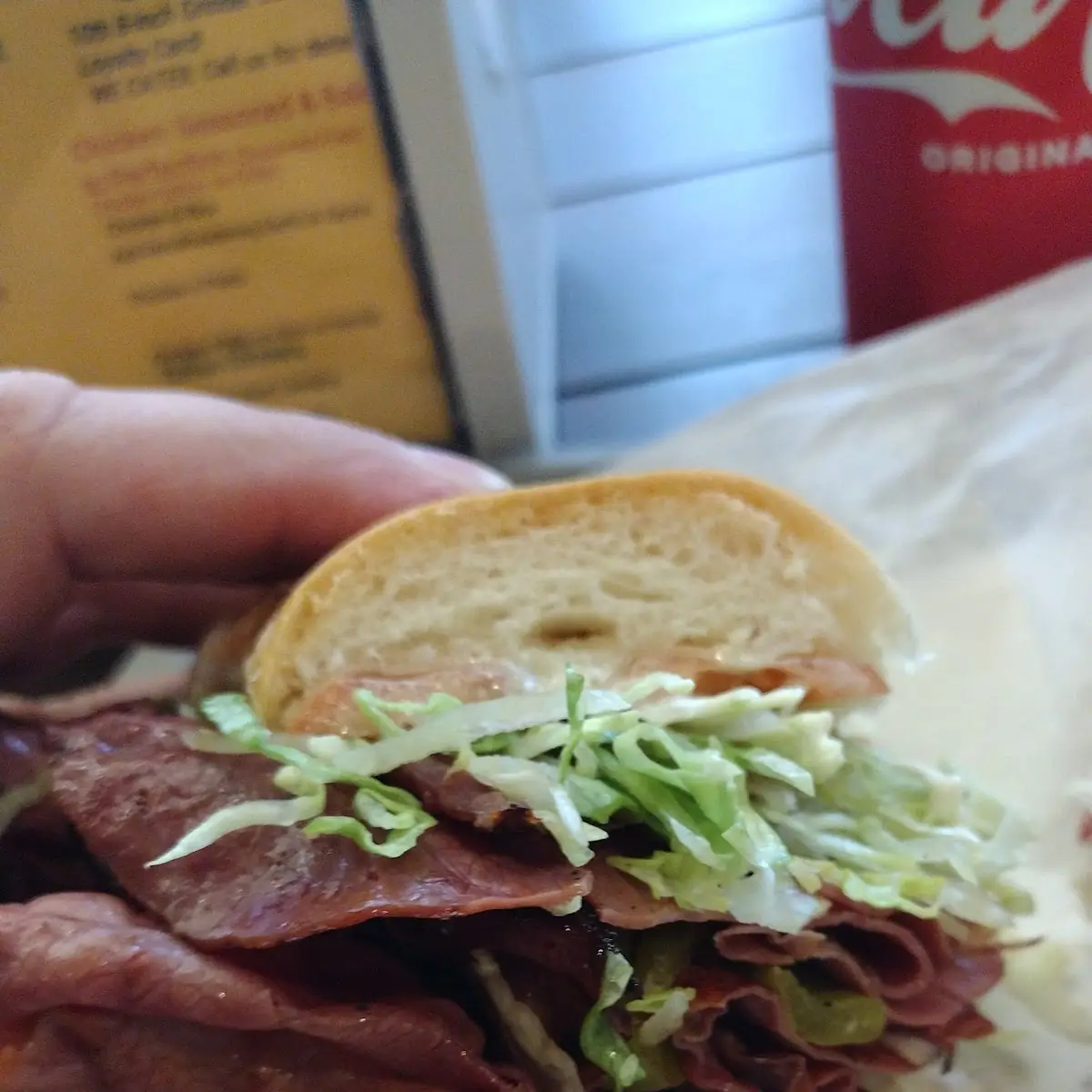Fresh Roast Beef Grinder