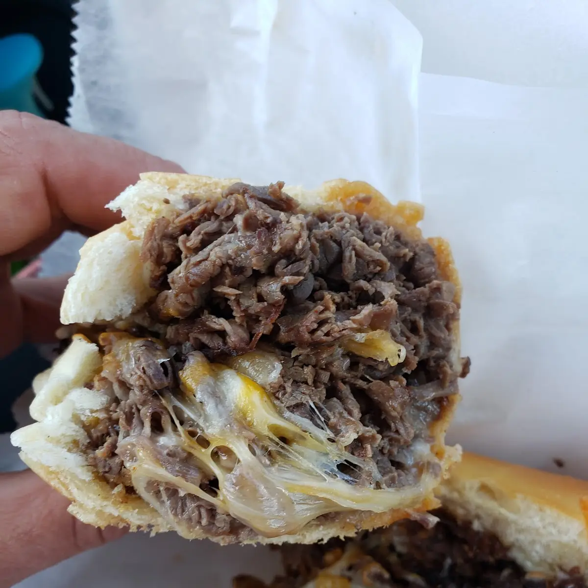 Cheese Fries with Beef Bacon