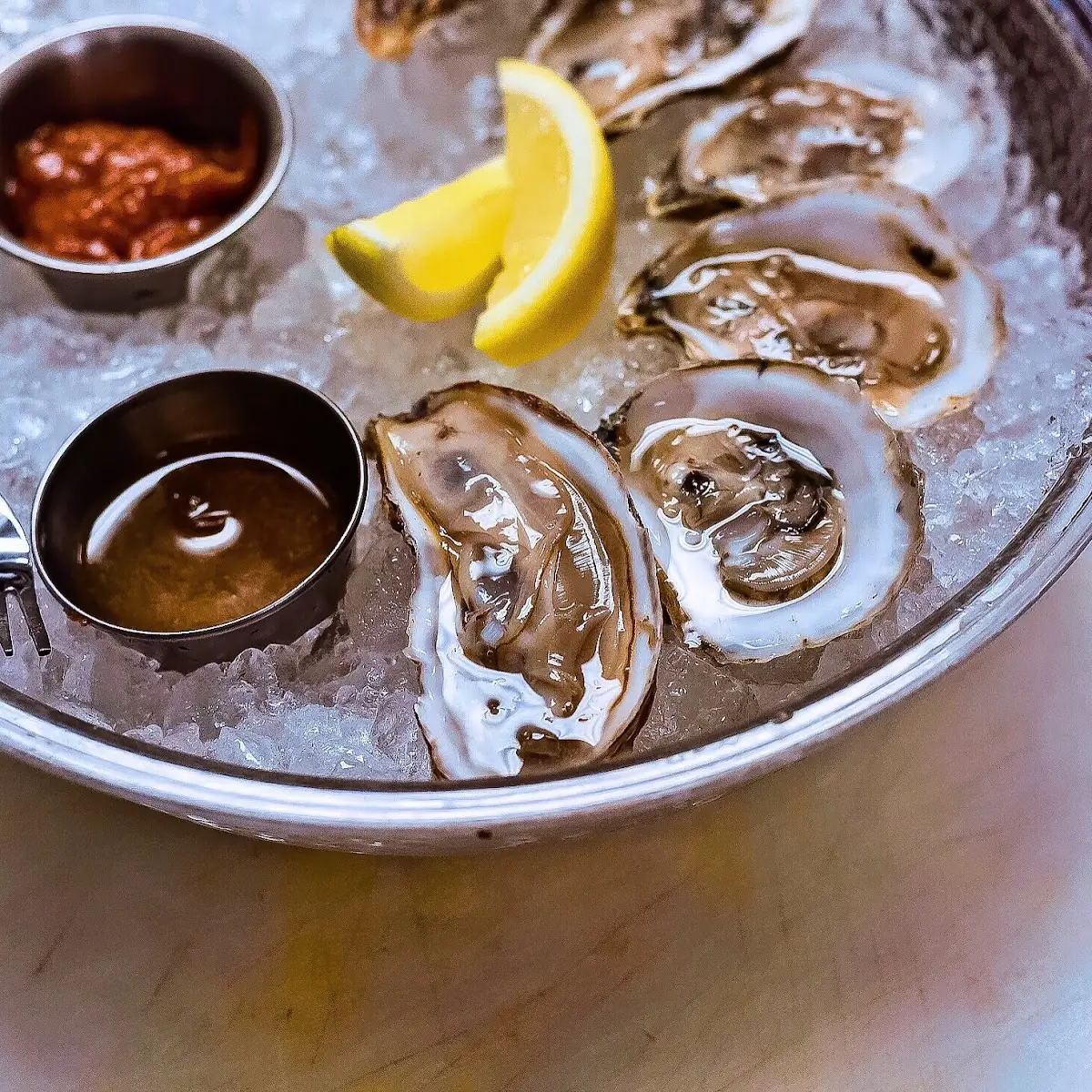 East Coast Oysters on the Half Shell
