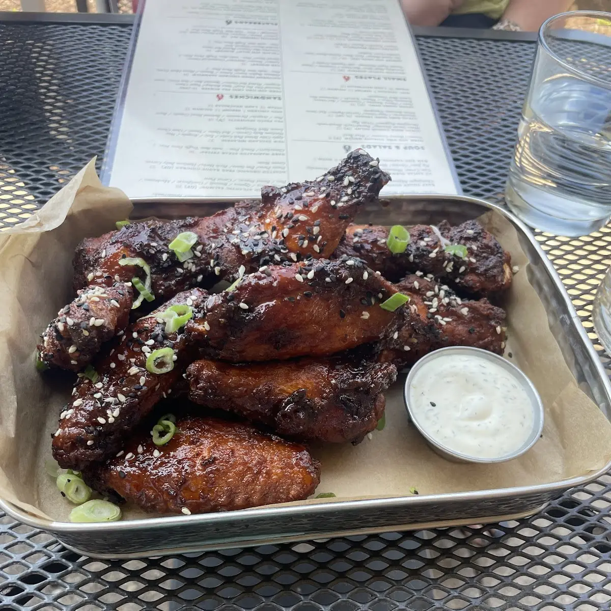 Korean BBQ Chicken Wings