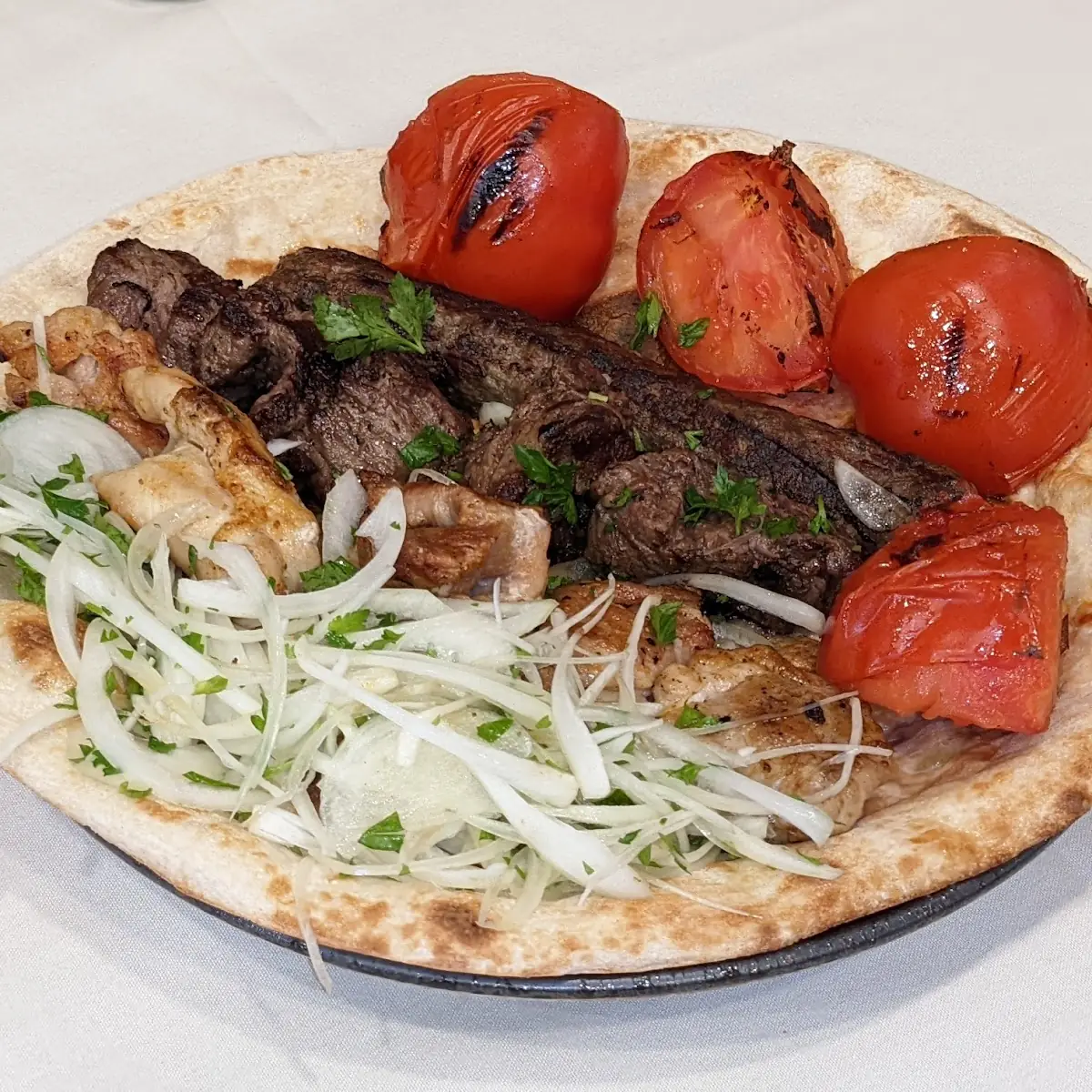 Mix Grill on Laffa