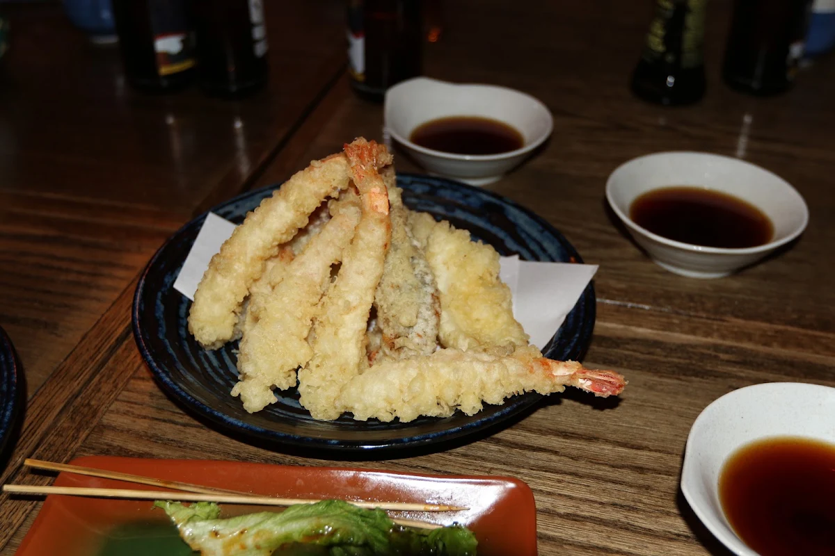 Yam and Prawn Tempura