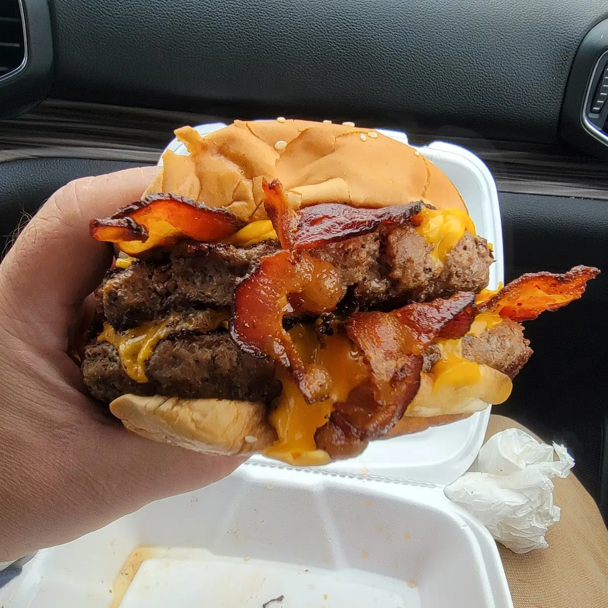 Bacon Double Cheeseburger