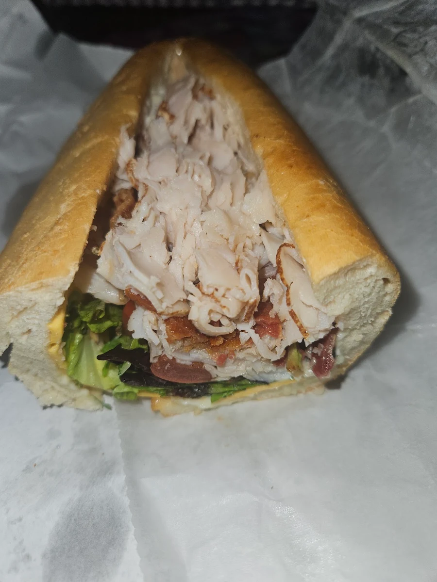 Italian Sub Sandwich on Baguette