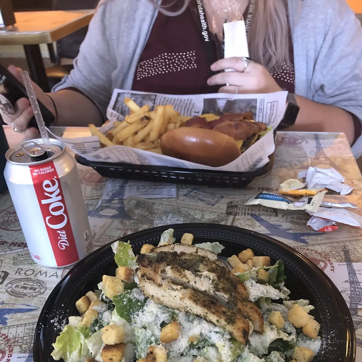 Caesar Salad with Chicken