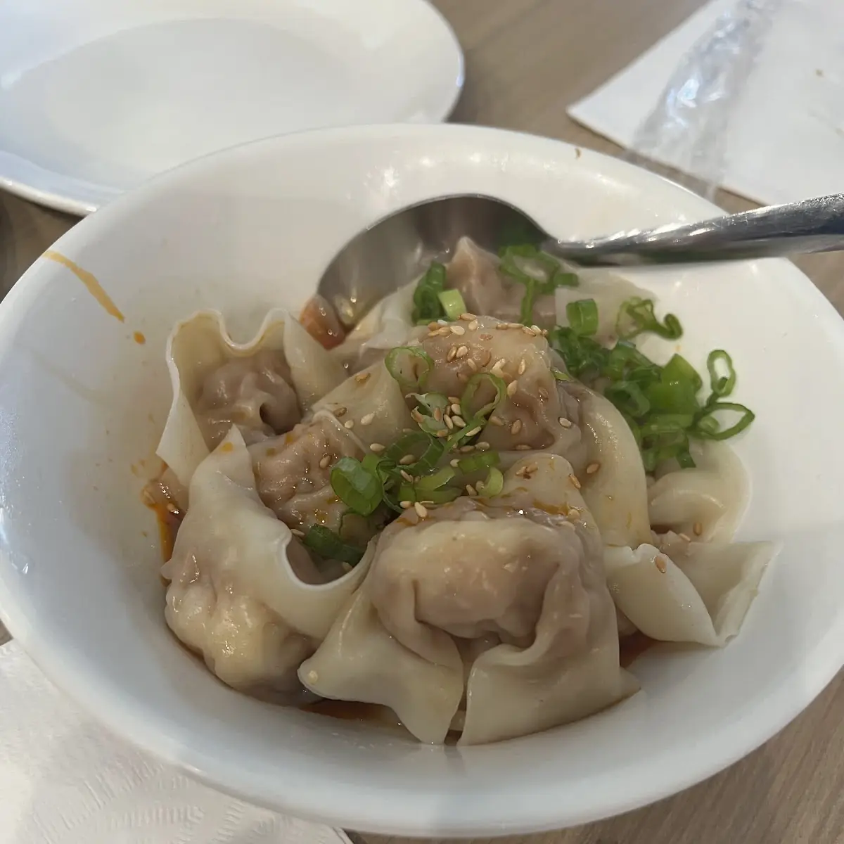Spicy Wonton Soup