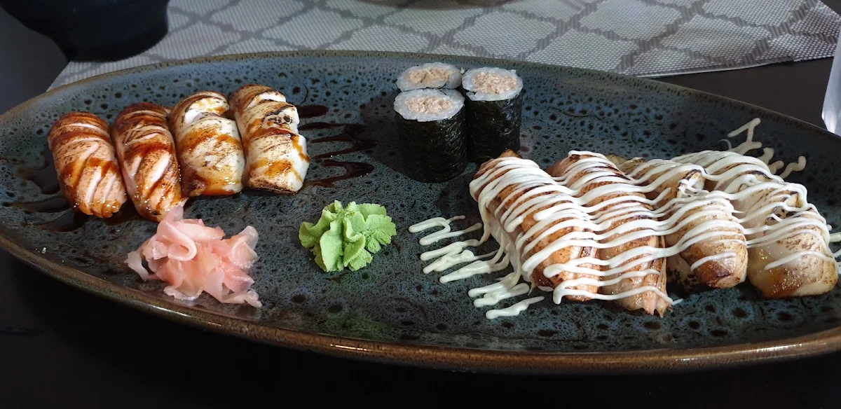 Grilled Sushi Set, Miori japanese Restaurant