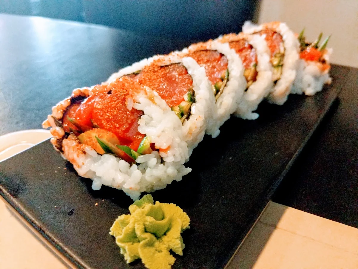 Spicy Tuna with Cucumber Added Avocado, Miori japanese Restaurant
