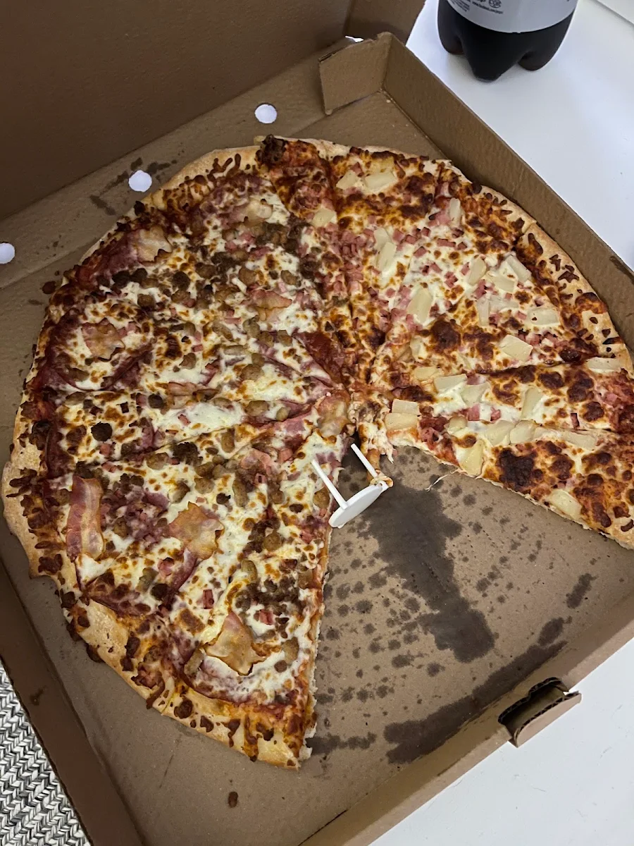 Half Hawaiian Half Meat Lovers