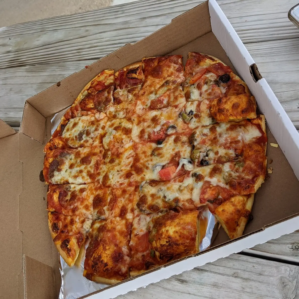 Pepperoni and Sausage Pizza
