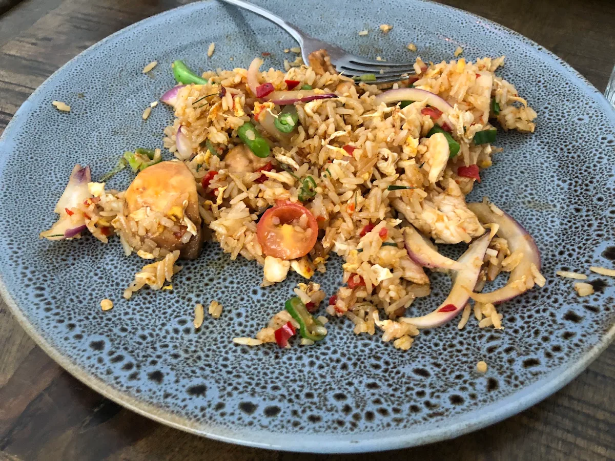 Pineapple Fried Rice with Seafood, AtomThai NEWTOWN