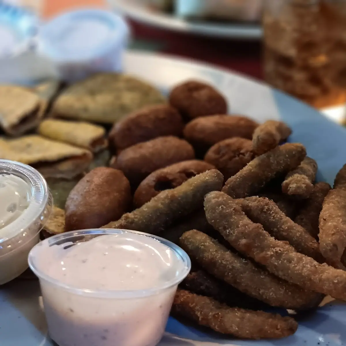 Appetizers Mini Corn Dogs Green Beans Mini Tacos