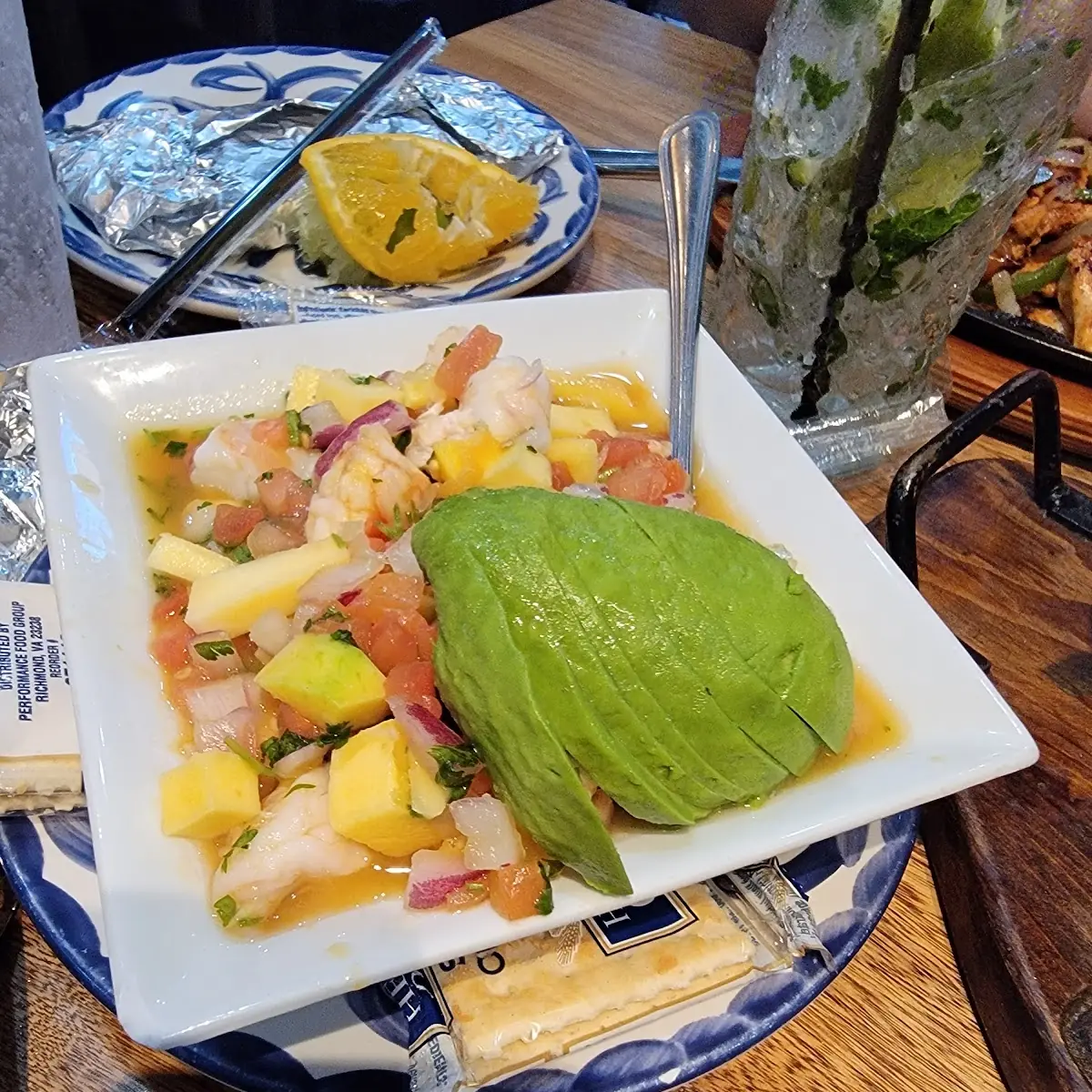 Mango Habanero Ceviche