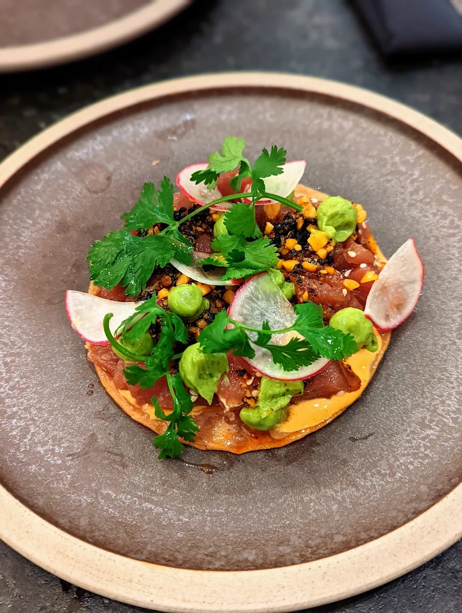 Tuna Tostada