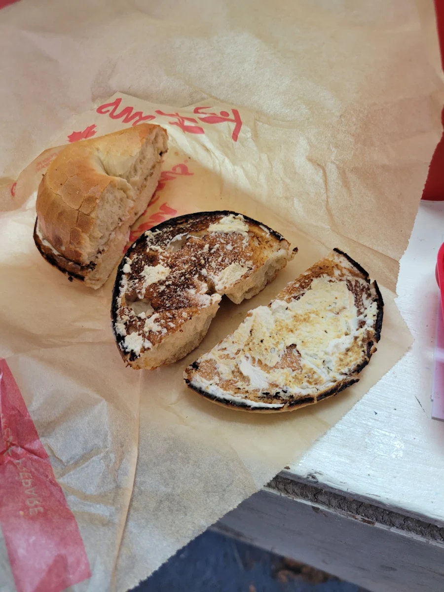 Plain Bagel with Cream Cheese