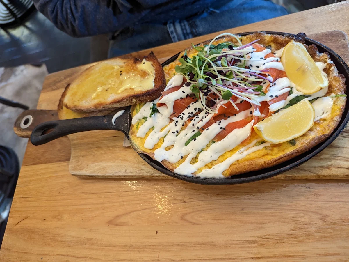 Salmon Omelette, The Generator Urban Eatery