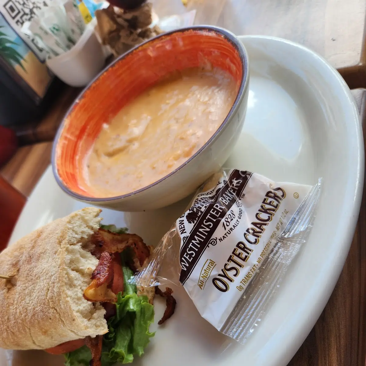 blt and Tomato Soup