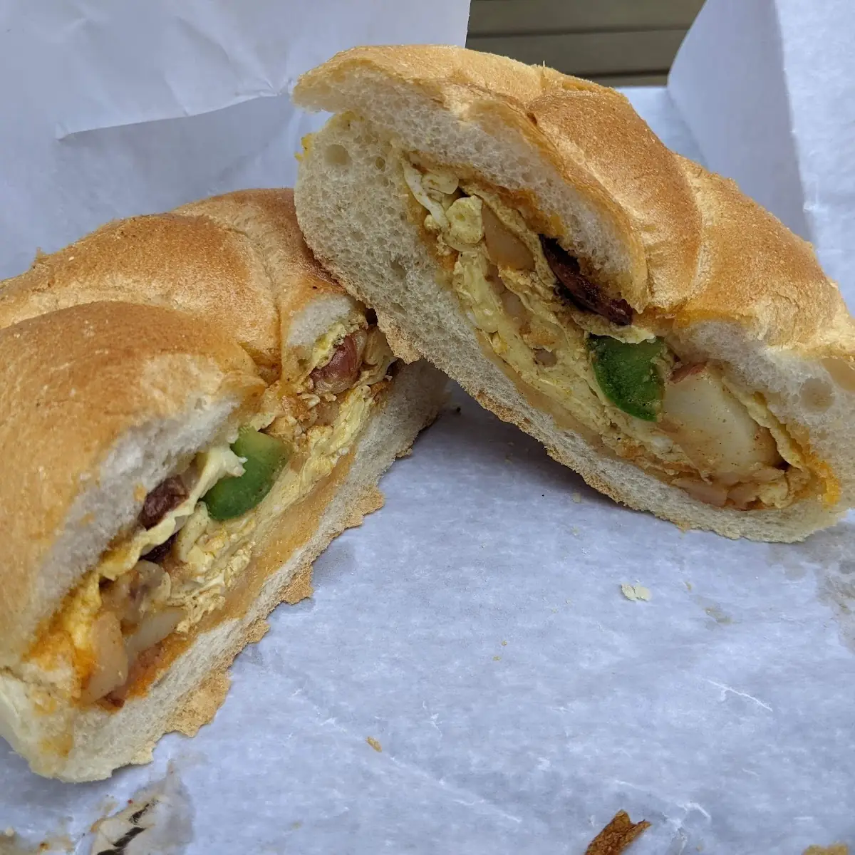 Chicken Cutlet Roll Sandwich