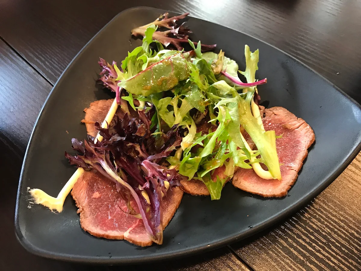 Beef Carpaccio, Okami Japanese Restaurant
