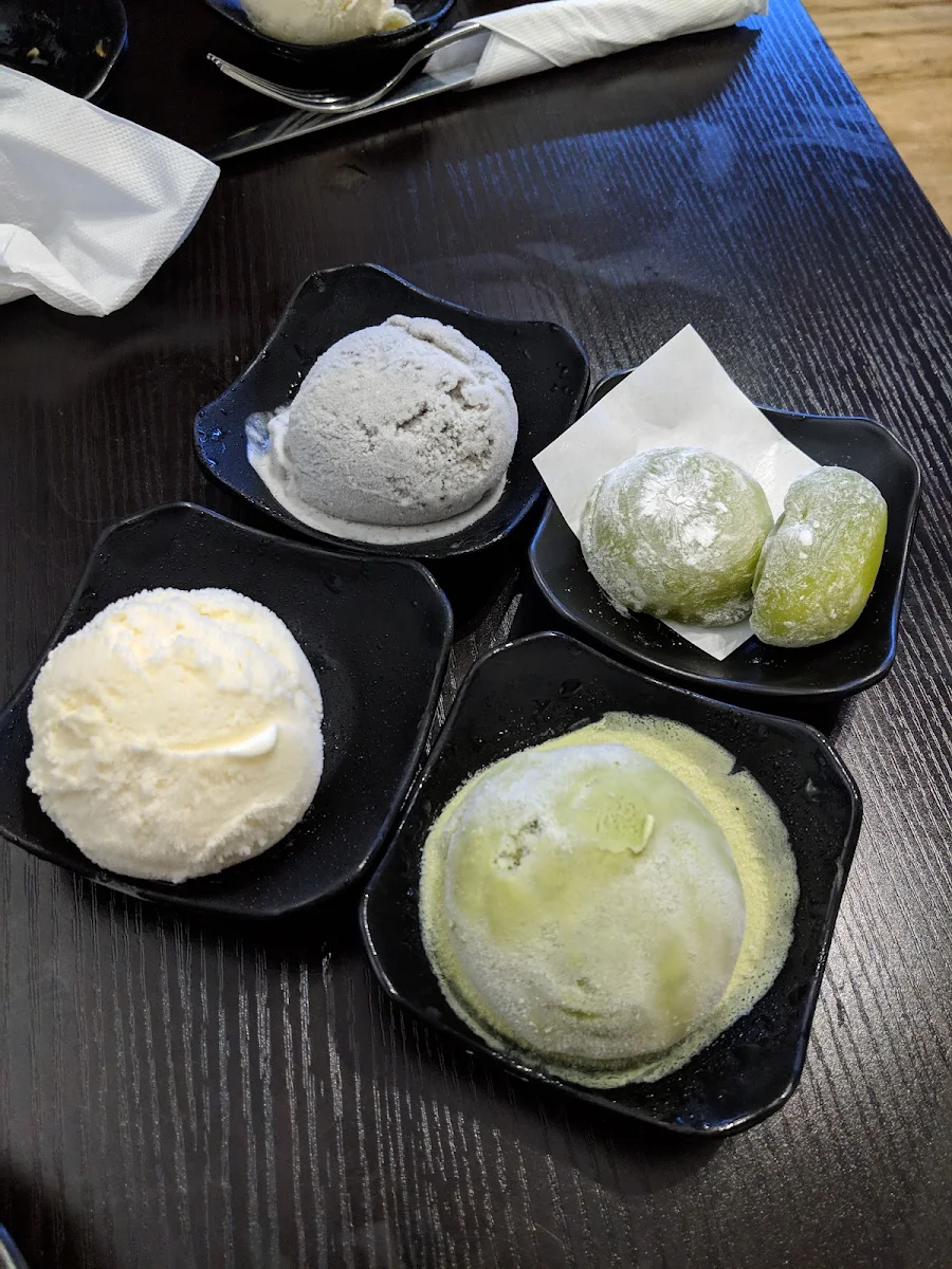 Ice Cream, Okami Japanese Restaurant