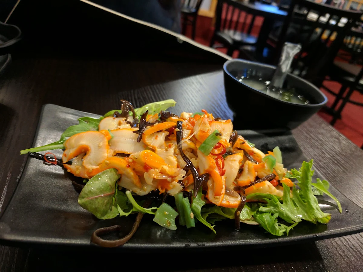 Squid Salad, Okami Japanese Restaurant