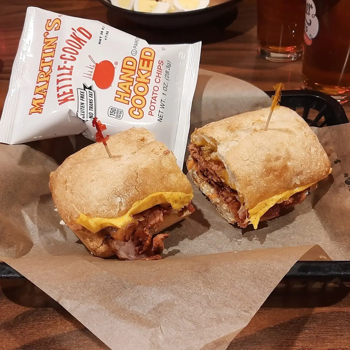 BBQ Ham Cheddar Melt