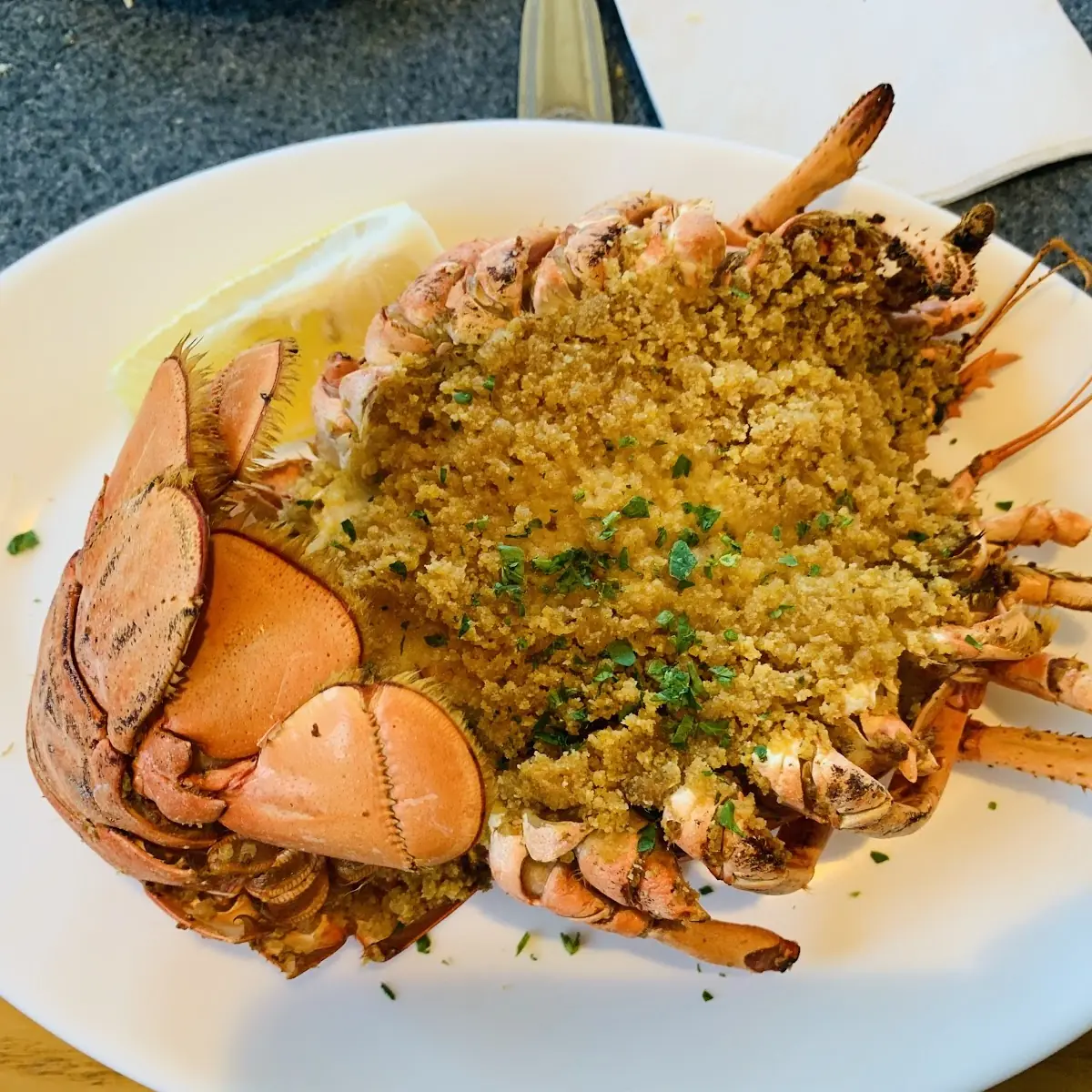 Stuffed Lobster Tail