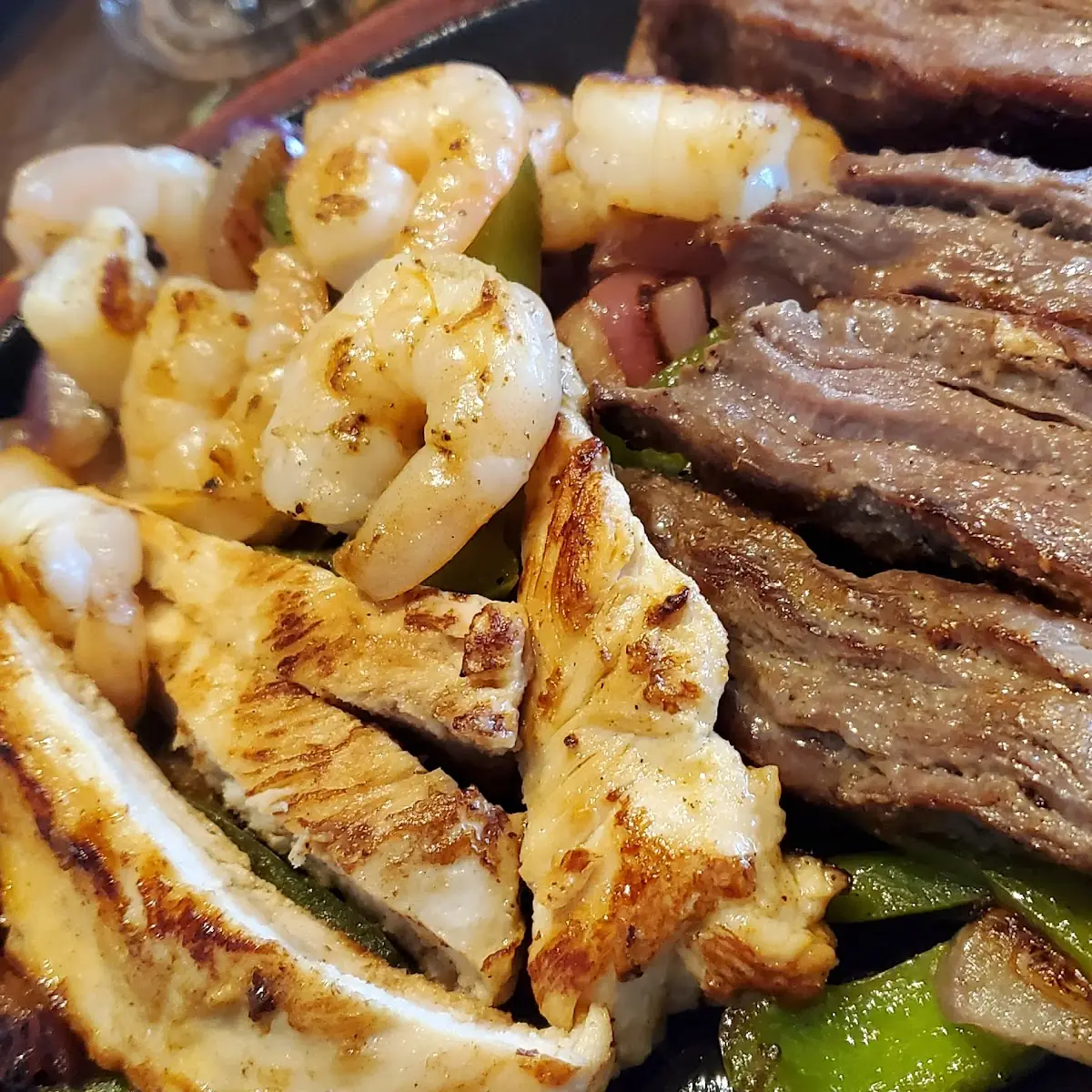 Trio Fajitas