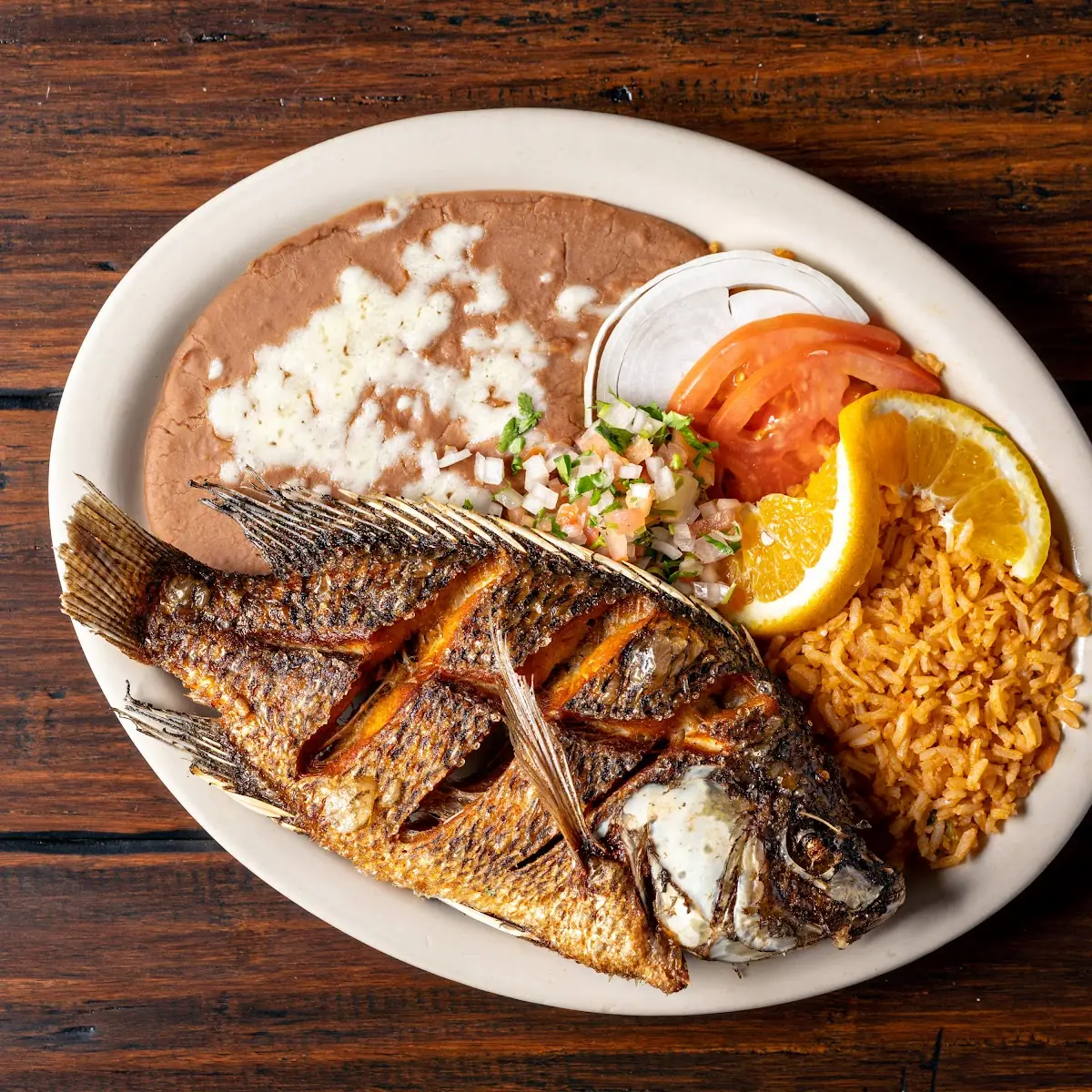 Mojarra Frita-Fried Tilapia Fish