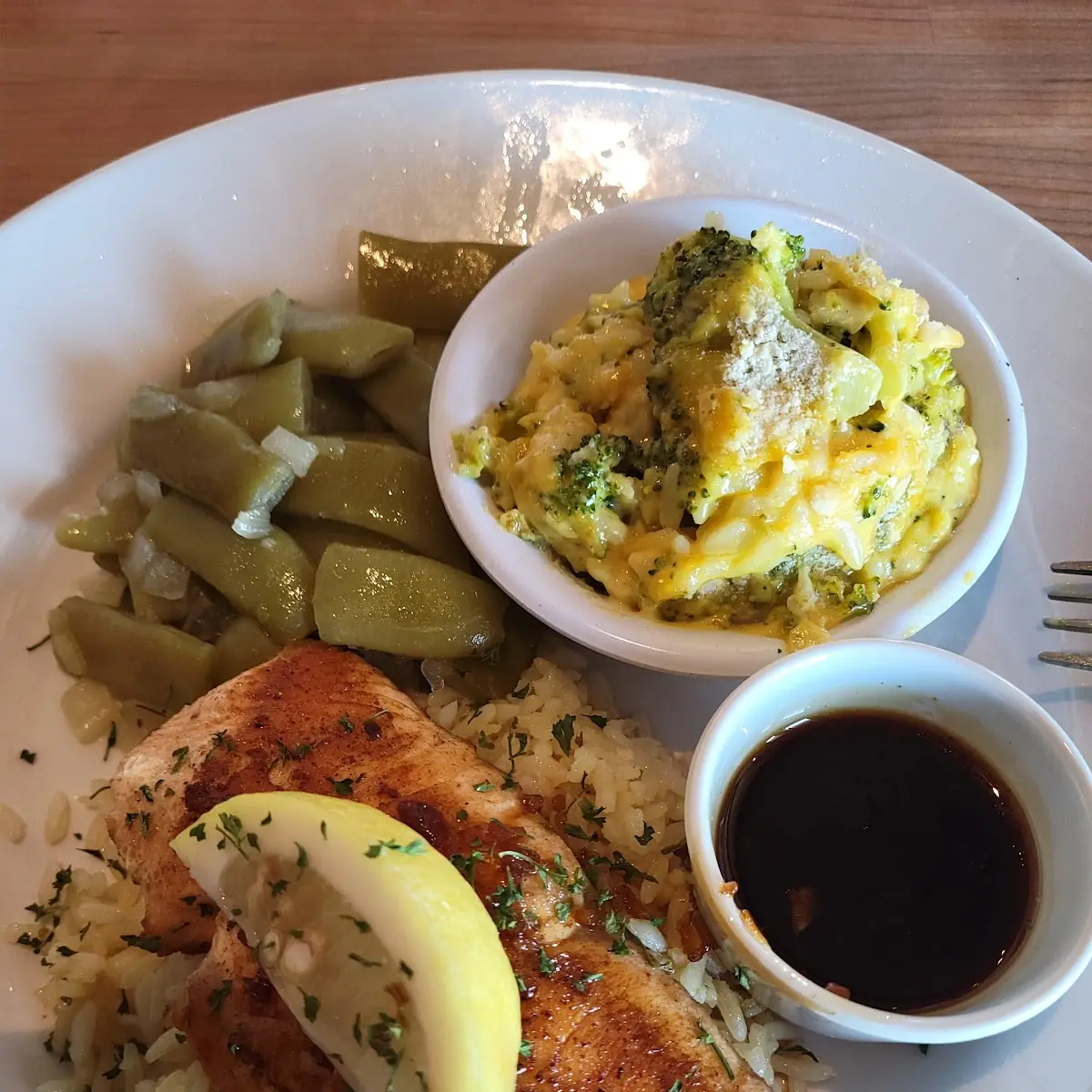 Grilled Salmon Bourbon Glazed