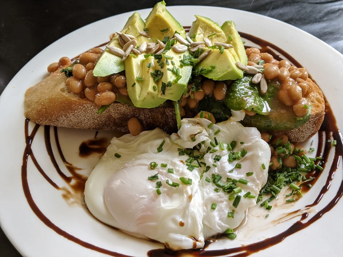 Energy Toast with Poached Eggs for Extra, The Wayzgoose Diner