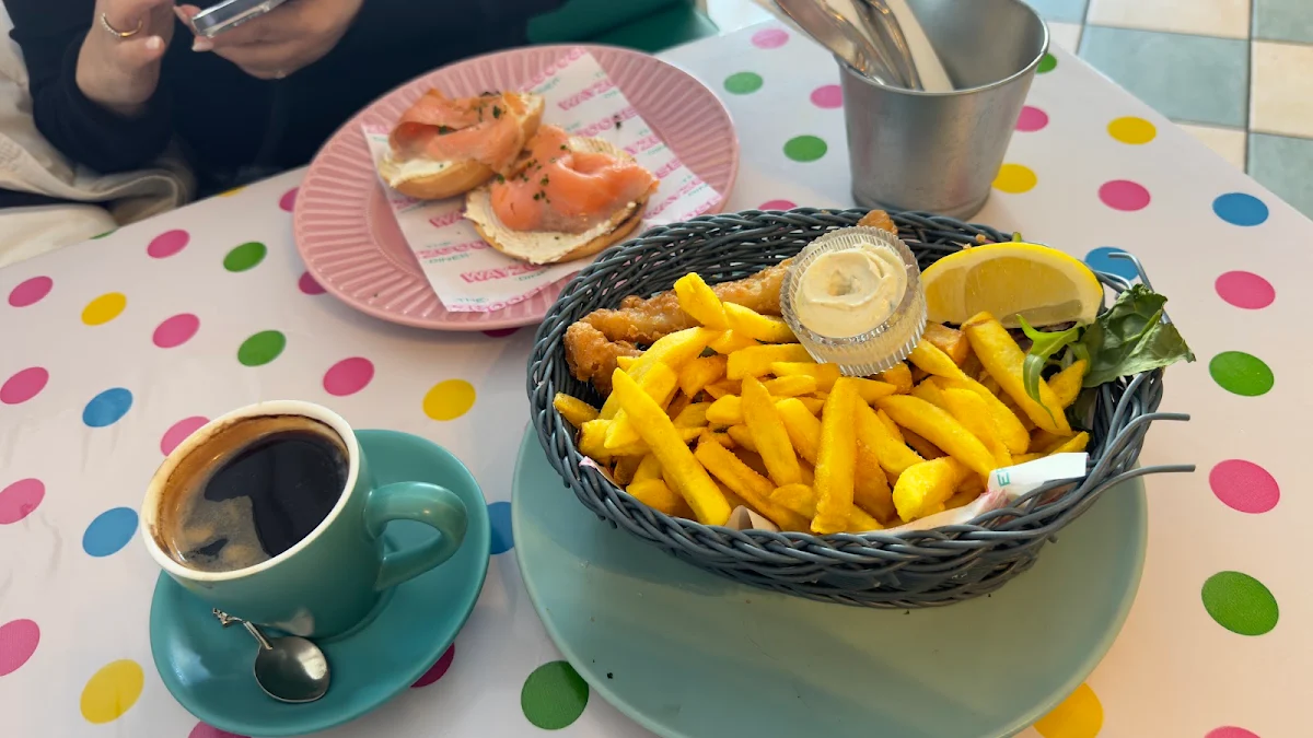 Fish and Chips, The Wayzgoose Diner