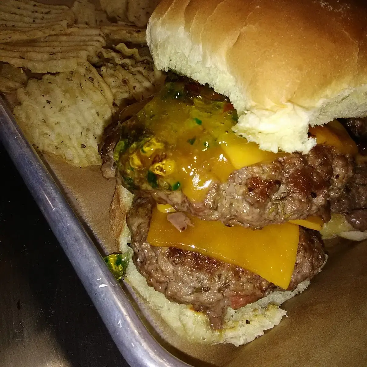 The Warehouse Cheese Burger