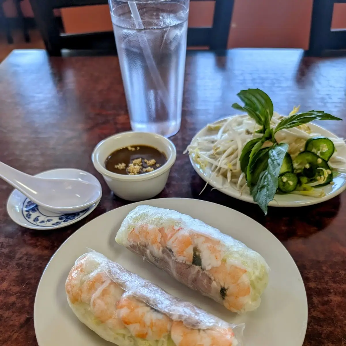 Summer Rolls with Peanut Sauce