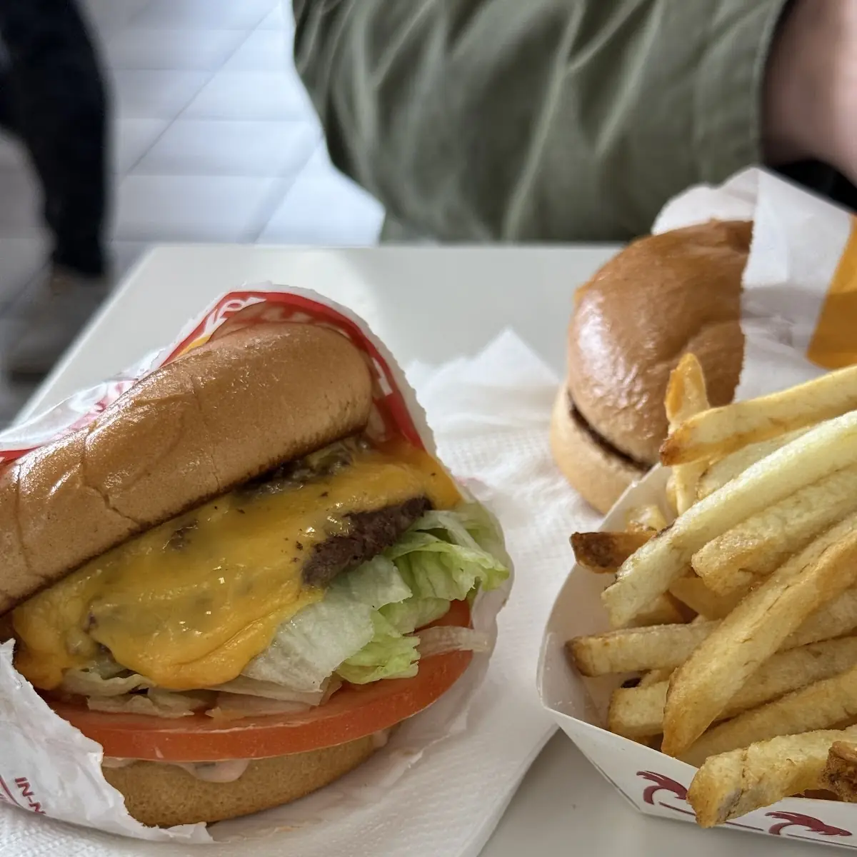 Double Double Cheeseburger Combo