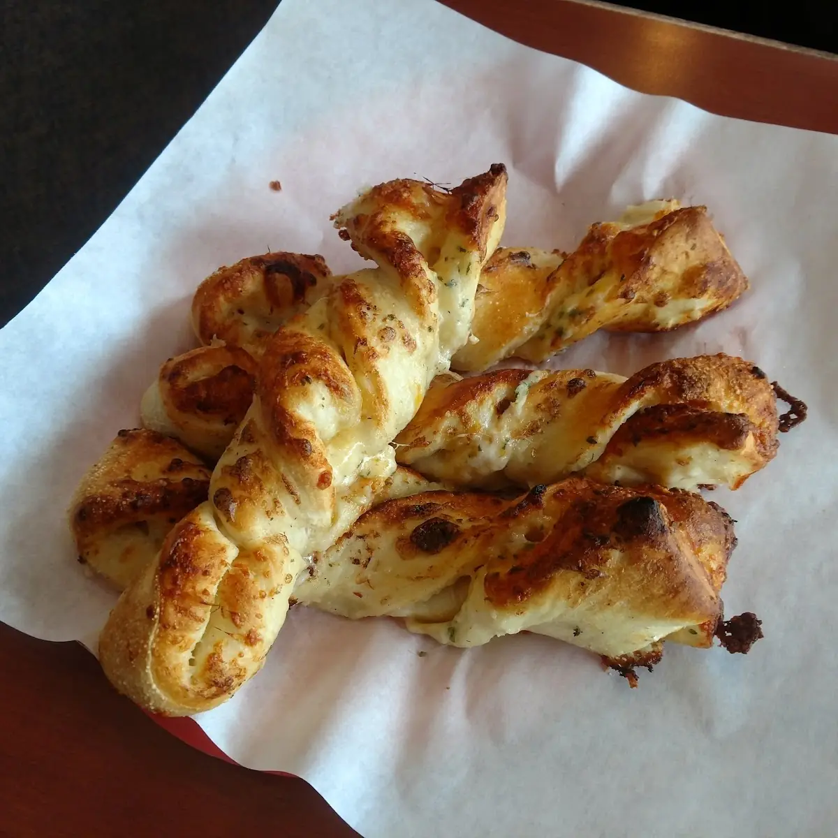Garlic Parmesan Groovy Twists