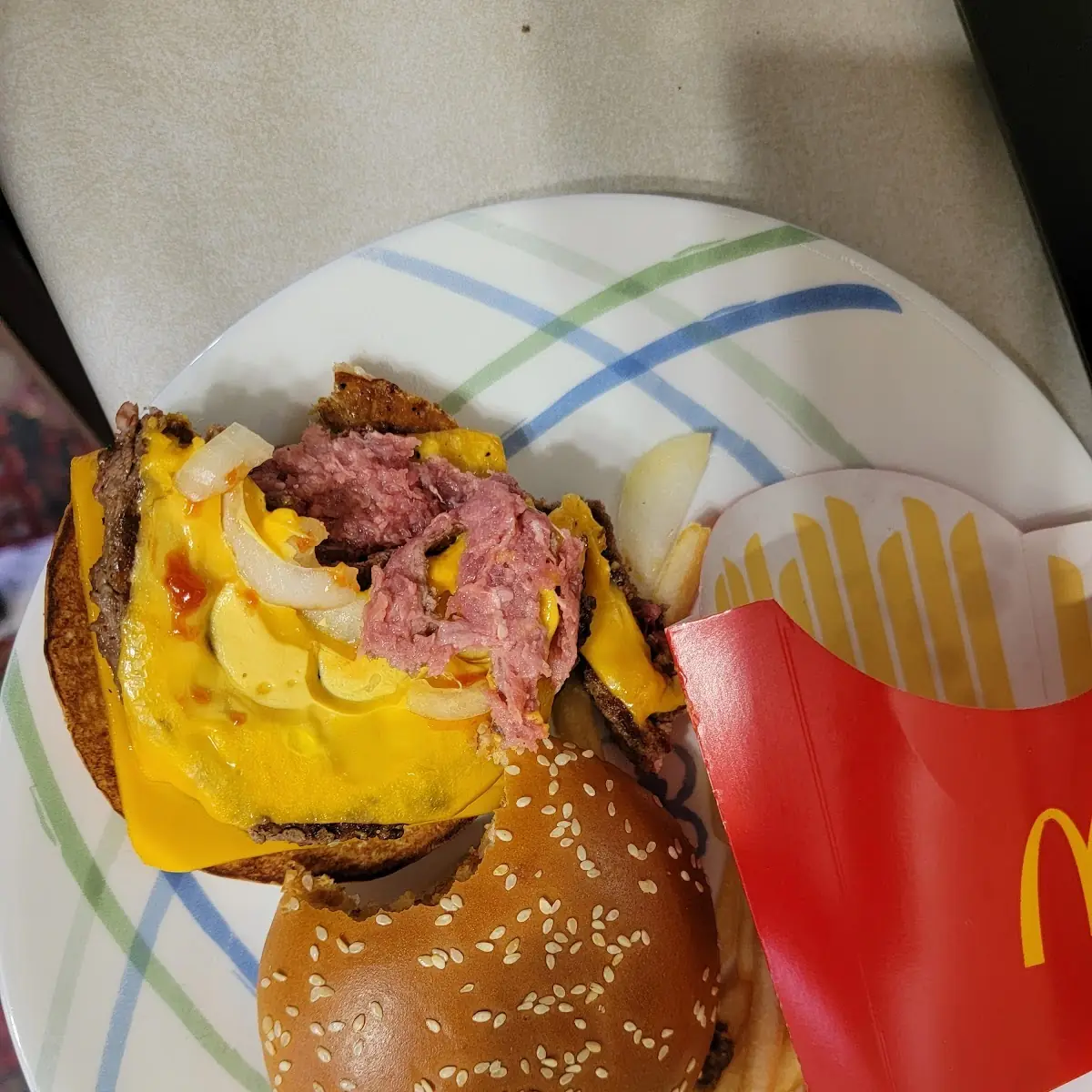 Quarter Pounder Hamburger