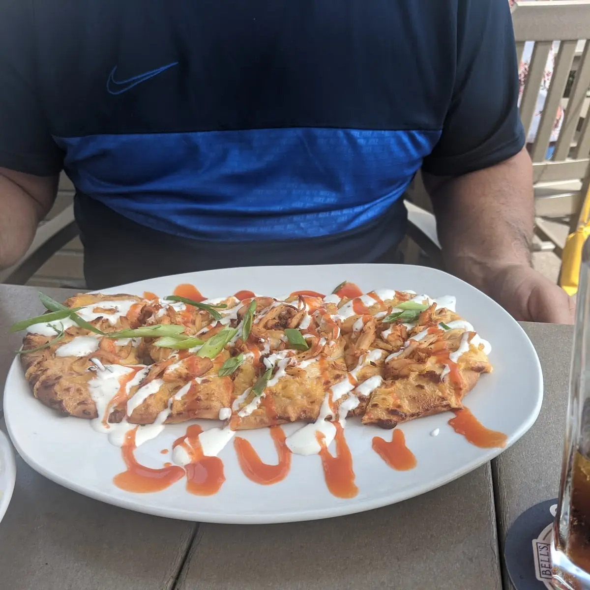 Buffalo Chicken Flatbread