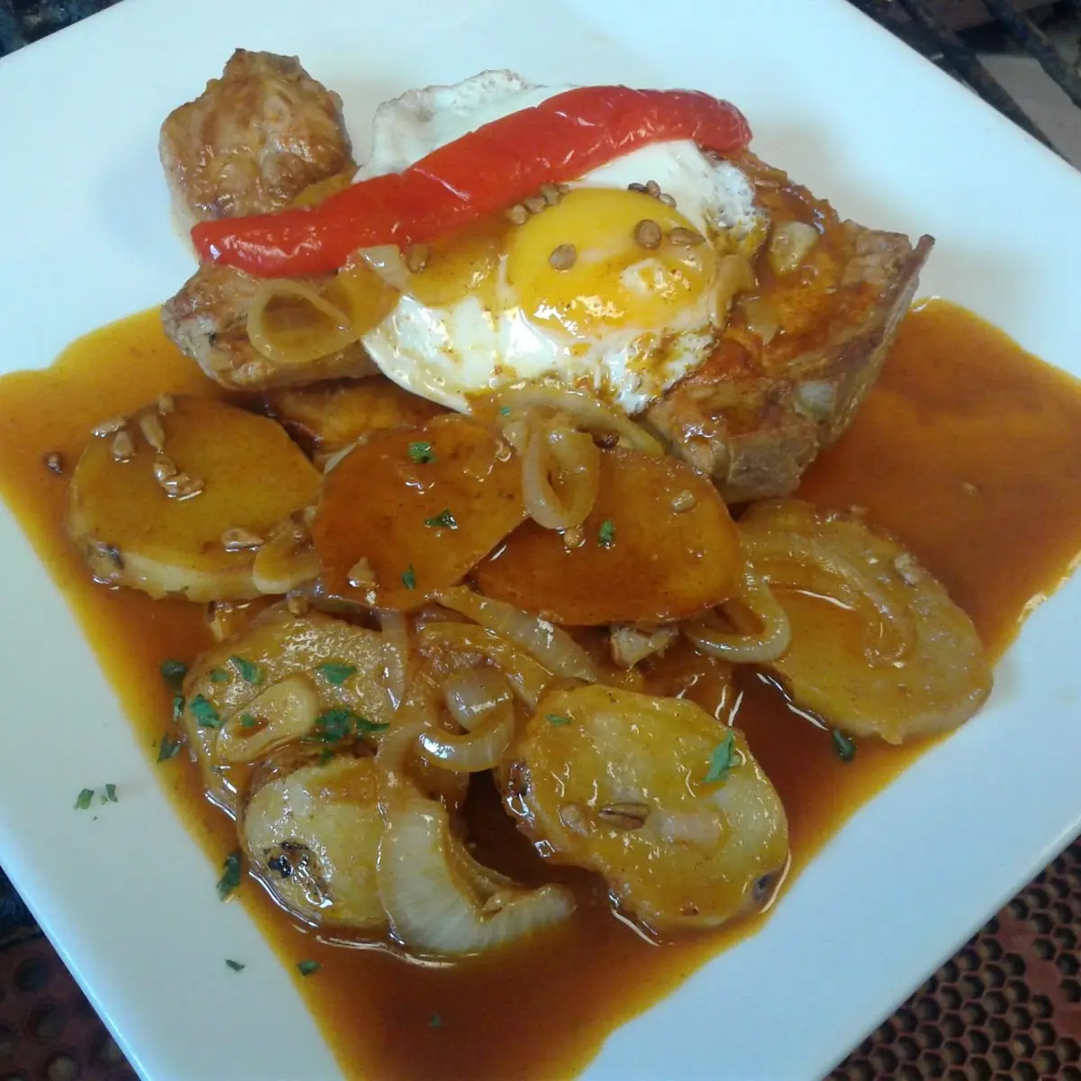 Home Style Steak Bife a Beirao