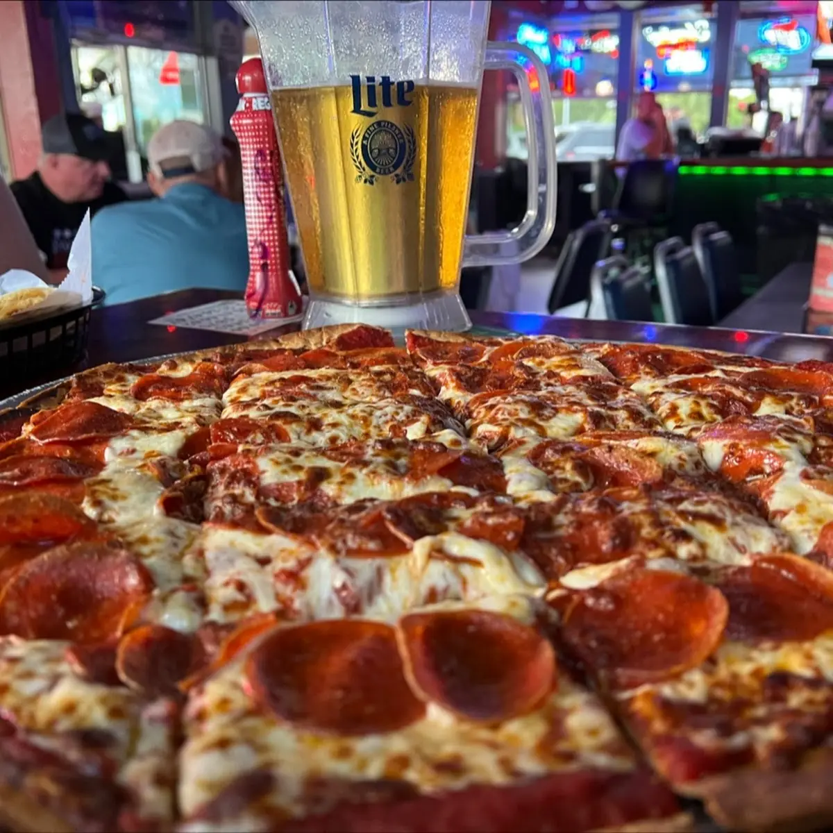 Large Cheese Pizza & Pitcher