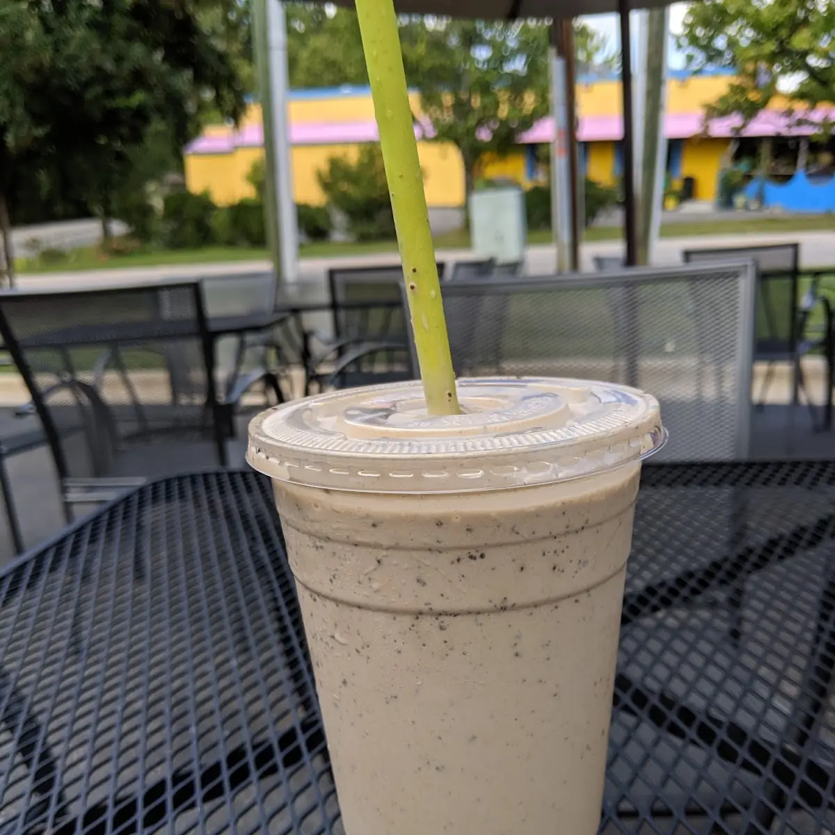 Fresh Blueberry Milkshake