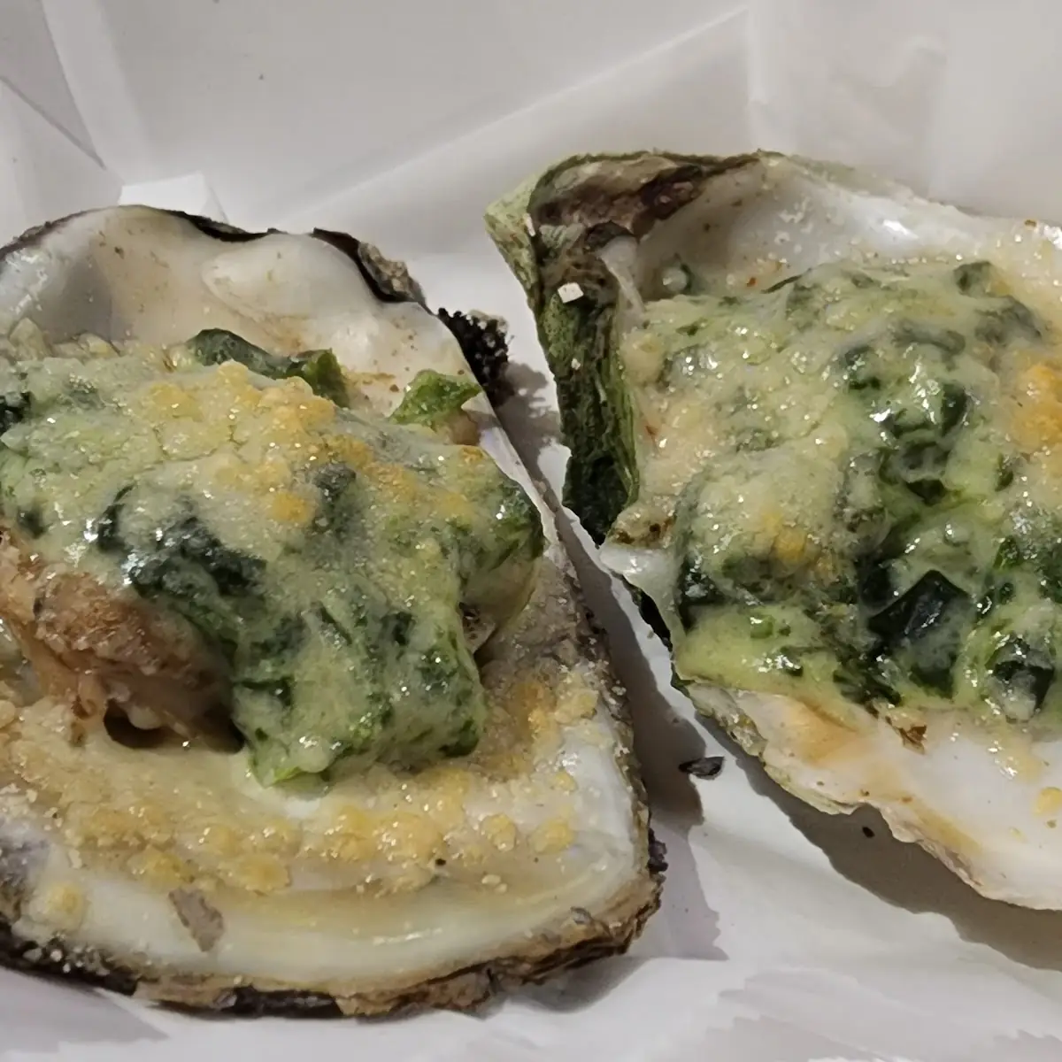 Oysters Rockefeller