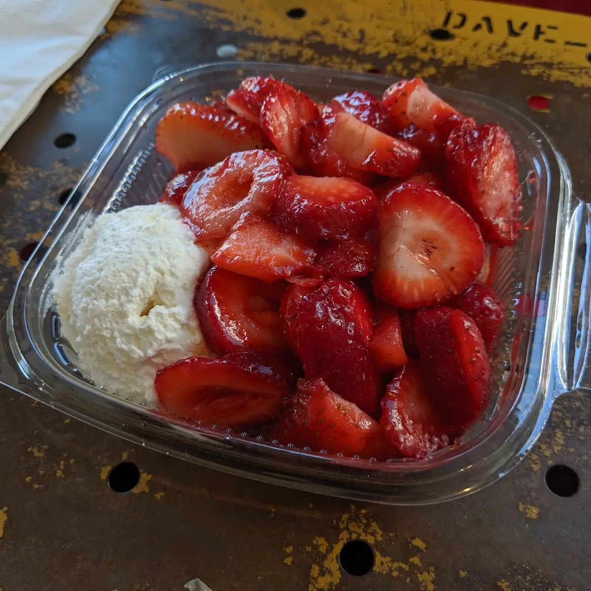 Strawberry Shortcake with Whipped Cream